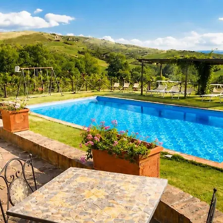 Podere San Giuseppe Casale Toscano Con Piscina E In Val D Orcia Radicofani