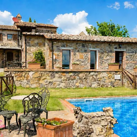 Podere San Giuseppe Casale Toscano Con Piscina E In Val D Orcia Radicofani